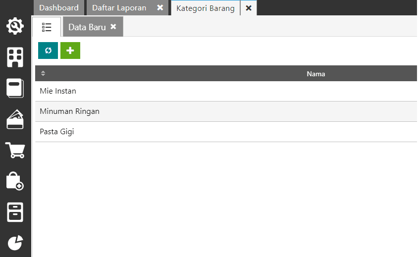 membuat kategori barang di Accurate Online 